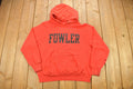 Vintage 1970s Fowler University Collegiate Champion Hoodie