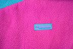 Vintage 1990s Columbia Sportswear Abstract Collar Fleece Outdoorsman Sweater Women's XL