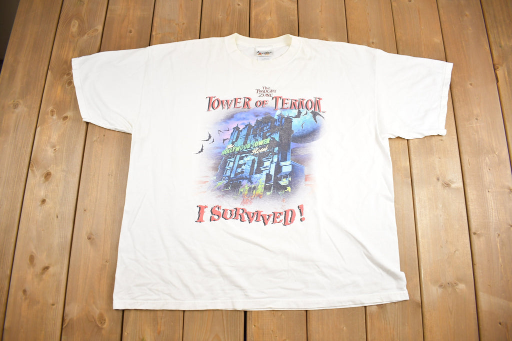 Vintage 1990s Disneyland Twilight Zone Tower of Terror T Shirt