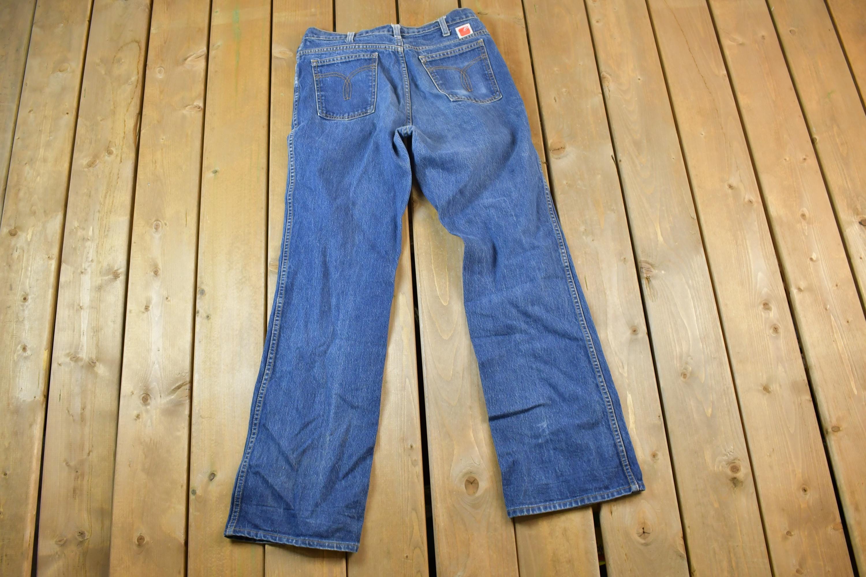 Vintage 1970s GWG Denim Jeans Size 34x34