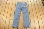 Vintage 1990s Levi's 505 Regular Straight Fit Orange Tab Denim Jeans Men's 33 x 32