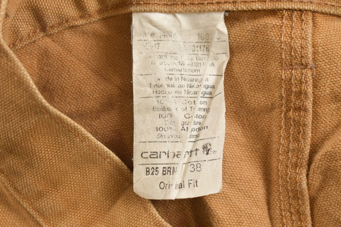 Vintage 1990s Carhartt Brown Shorts Size 38 x 8