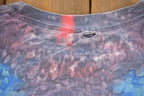 Vintage 1990s No Problem Jamaica Embroidered Tie Dye Souvenir T Shirt