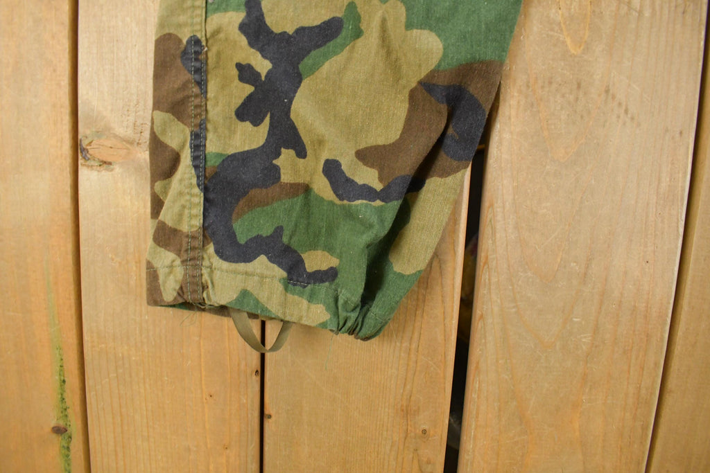 Vintage 2000s Army Military Woodland Camo Cargo Pants Men's 33 x 28