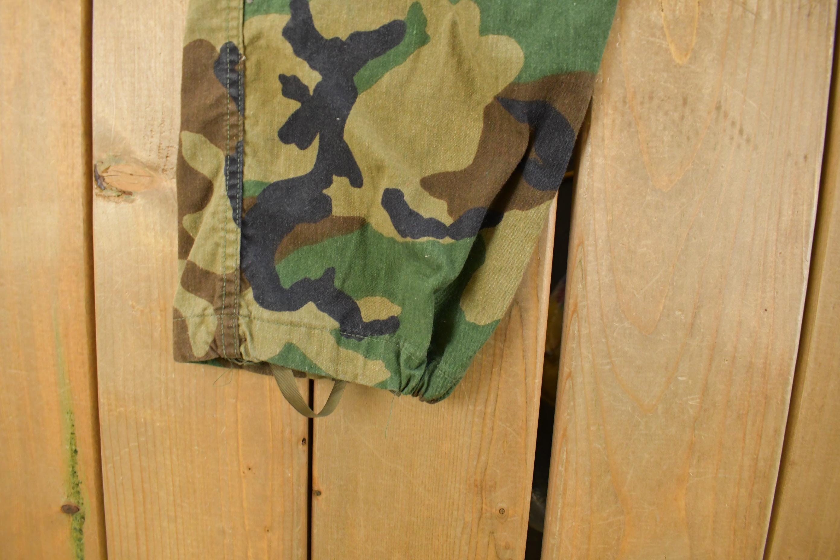 Vintage 2000s Army Military Woodland Camo Cargo Pants Men's 33 x 28