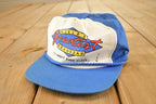 Vintage 1980s Worlds Greatest Granddad Snapback Hat /
