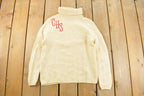 Vintage 1950's Garland Sheltie Mist Collegiate Knit Turtleneck Sweater Women's S