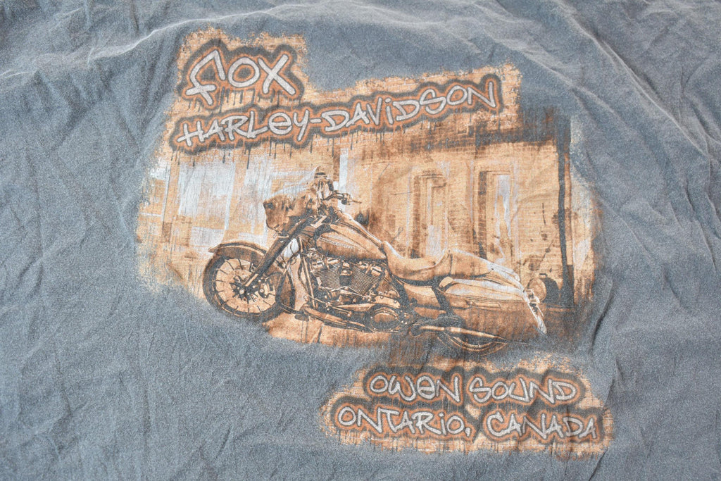 Vintage 1990s Harley Davidson Motorcycles Single Stitch Graphic T-Shirt