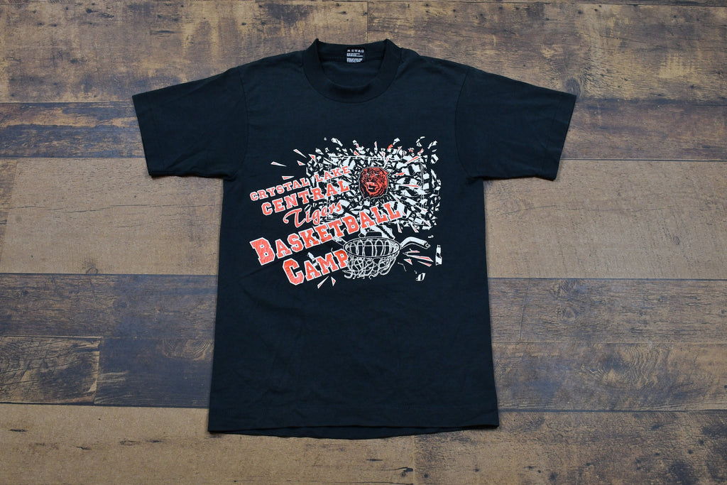 Vintage 1990s Camp Crystal Lake Basketball Single Stitch T-Shirt