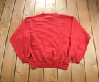 Vintage 1990s University Of Wisconsin Badgers Embroidered Crewneck