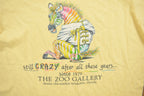 Vintage 1989 Zoo Gallery Zebra Florida T-Shirt