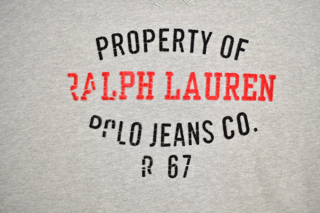 Vintage 1990s Polo Jeans Property Of Ralph Lauren Crewneck Sweatshirt