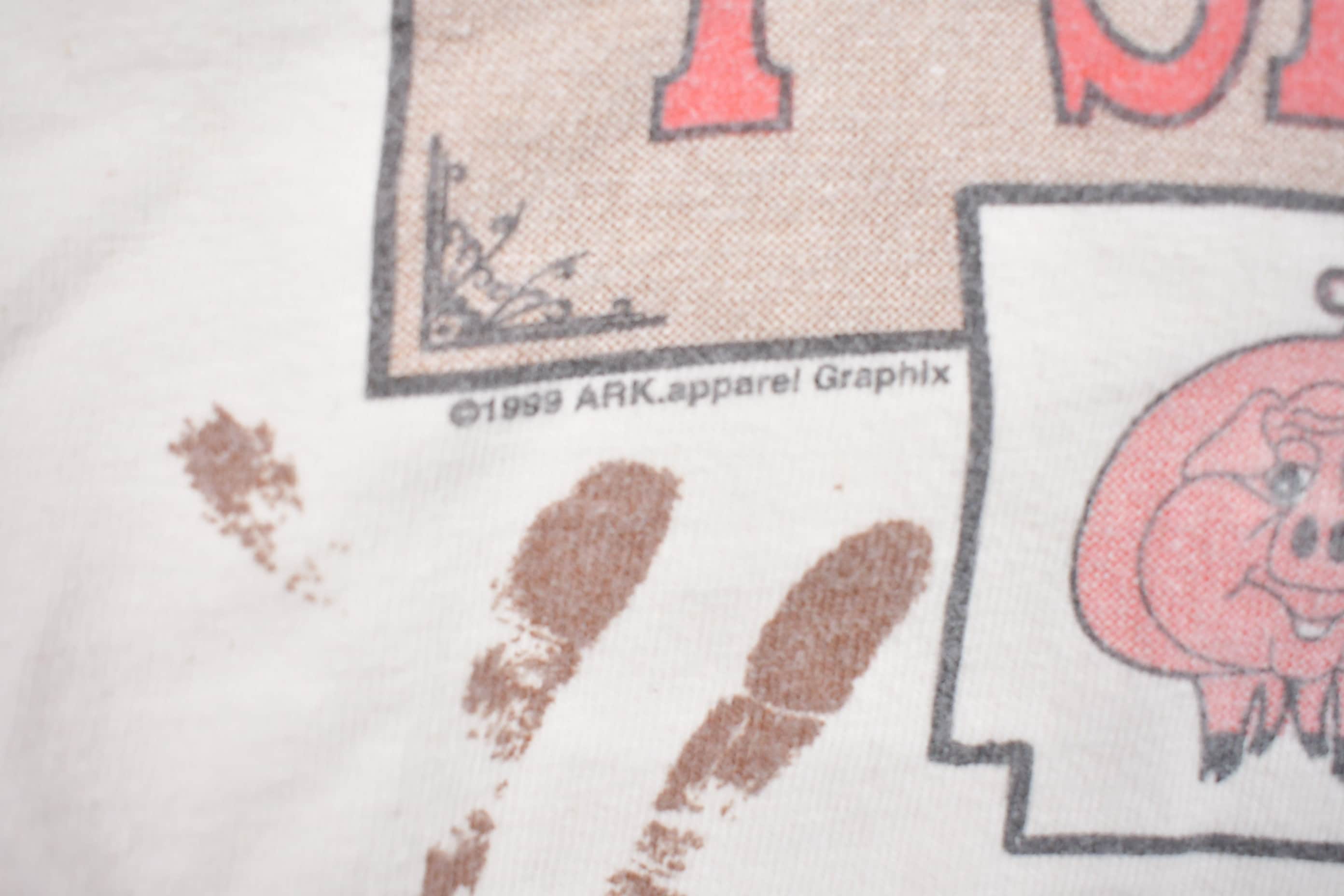 Vintage 1990s Arkansas Barbeque Graphic T-Shirt