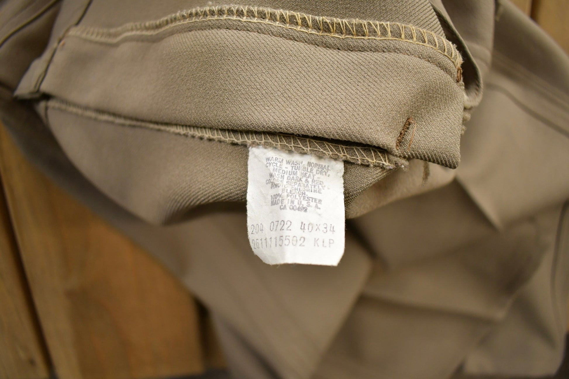 Vintage 1980s Lee Trousers Jeans Size 40x34