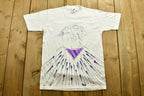 Vintage 1990's Abstract Women Graphic T-Shirt