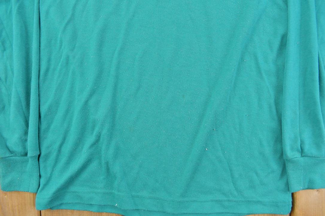 Vintage 1990s Gold Lion Plain Long Sleeve Shirt