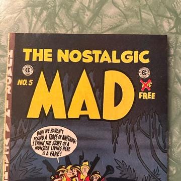 Mad #5 (EC, 1952) CGC FN 5.0 Off-white pages
