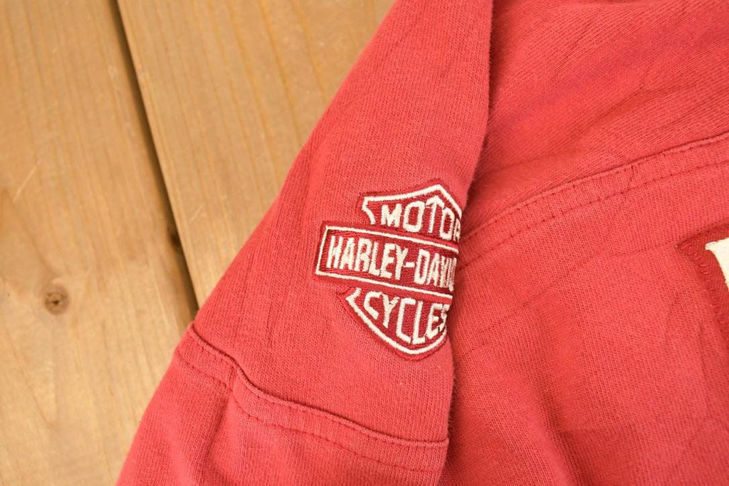 Vintage 1990s Harley Davidson Souvenir Motorcycle Crewneck Shirt Mens L  90s Crewneck  Travel Vacation Sweater  Vintage Sweatshirt