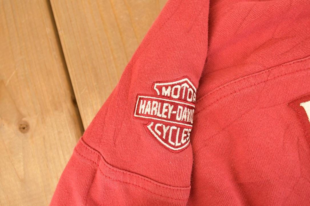 Vintage 1990s Harley Davidson Souvenir Motorcycle Crewneck Shirt Mens L  90s Crewneck  Travel Vacation Sweater  Vintage Sweatshirt