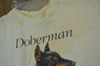 Vintage 1990s Doberman Graphic T-Shirt  Vintage Dog T Shirt  Made In USA  Dog Lover Shirt  Dog Shirt  Size XL
