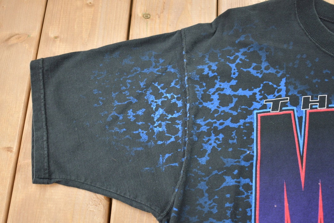 Vintage 1990s Dale Earnhardt The Man NASCAR All Over Print T-Shirt