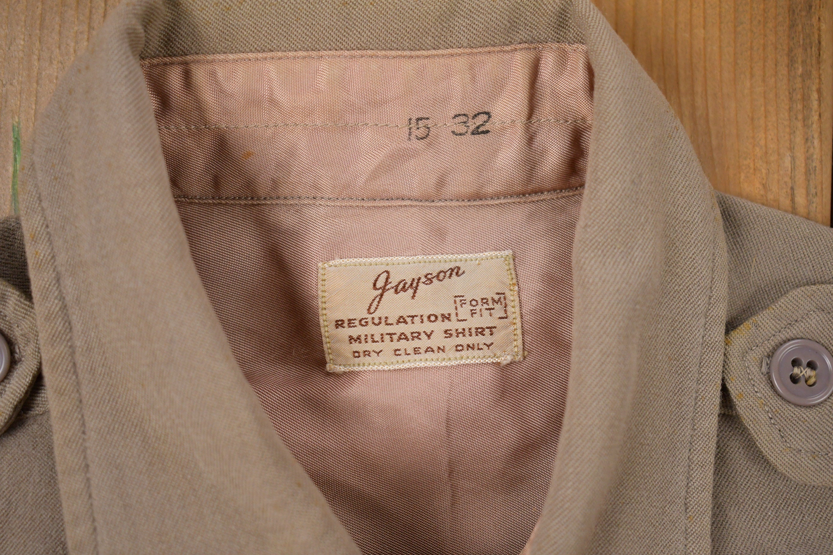 Vintage 1980s Jayson Button Up Shirt