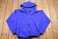 Vintage 1990sZip Up Blank Hoodie