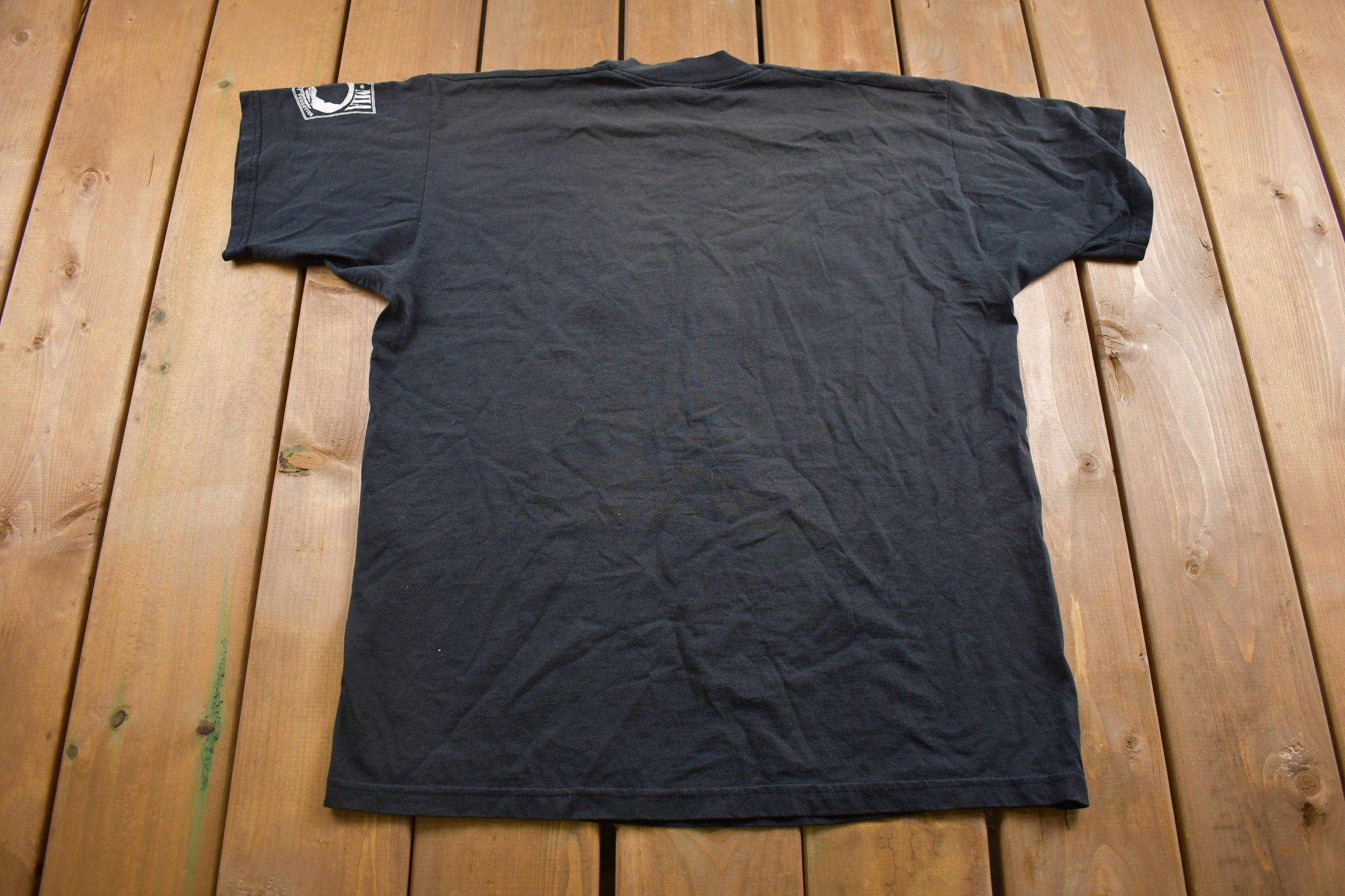 Vintage 1999 Run for the Wall American Graphic T Shirt