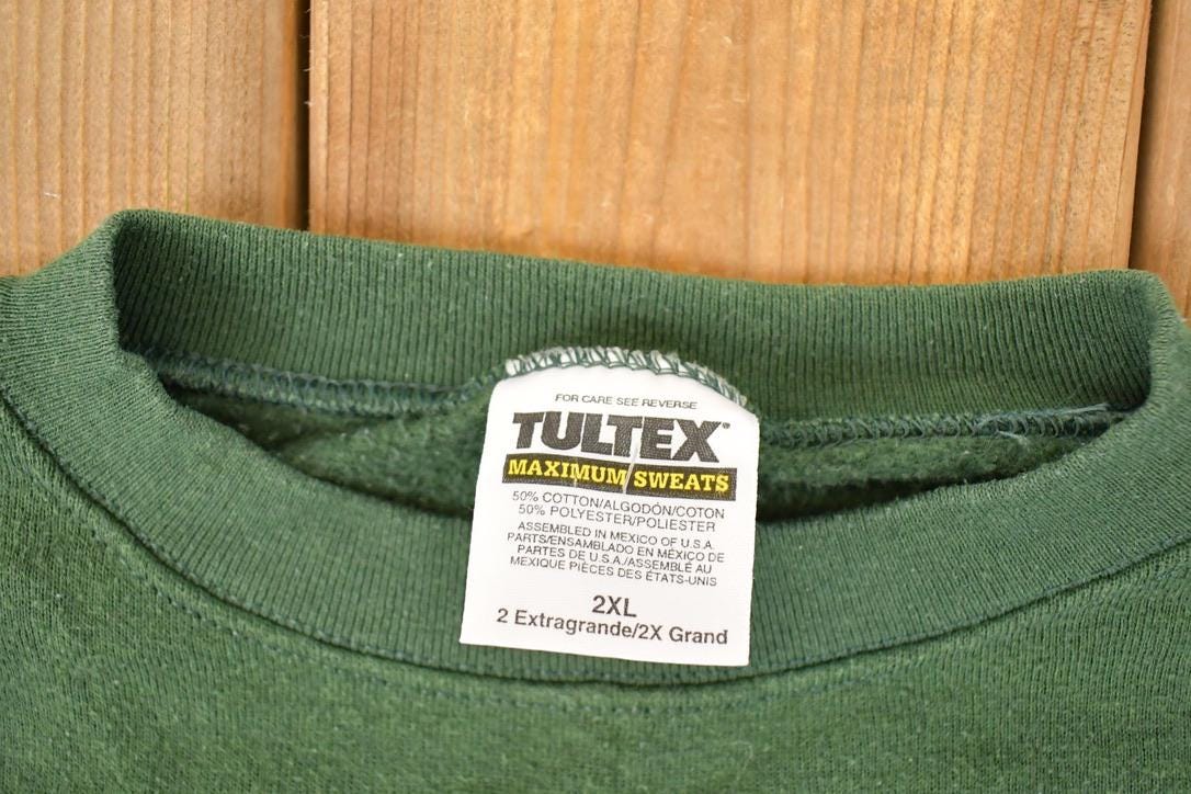 Vintage 1990s Nacogdoches Texas Embroidered Crewneck Sweatshirt Men's XL
