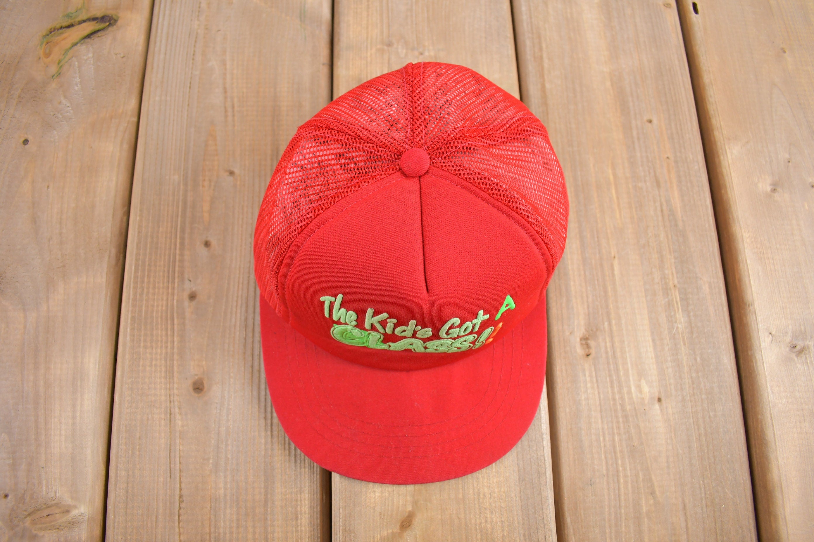 Vintage 1990s The Kids Got A Class! Trucker Hat