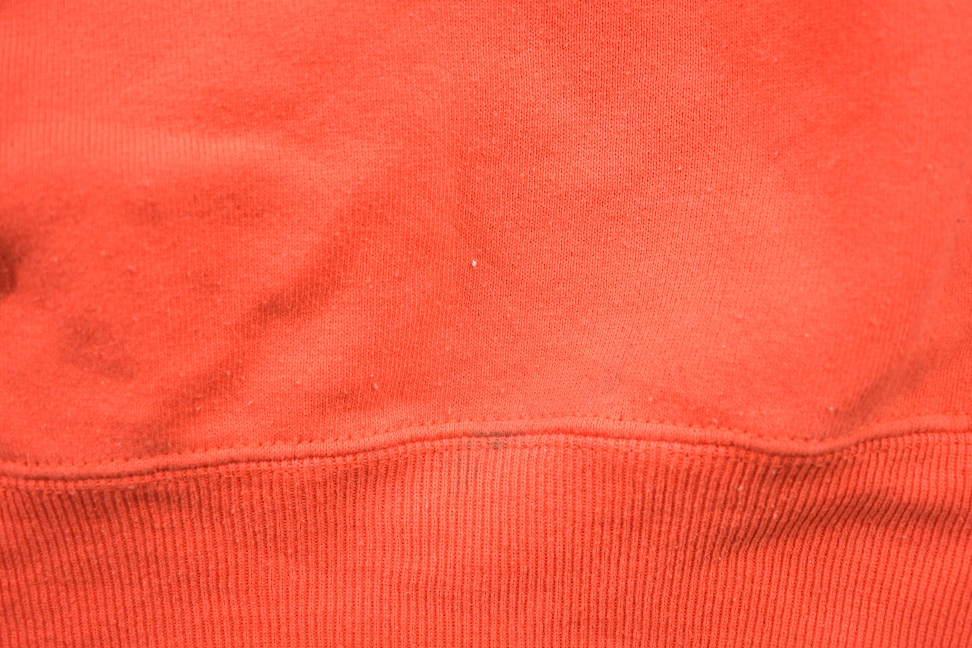 Vintage 1990s Blank Orange Heavyweight Lee Crewneck Sweatshirt