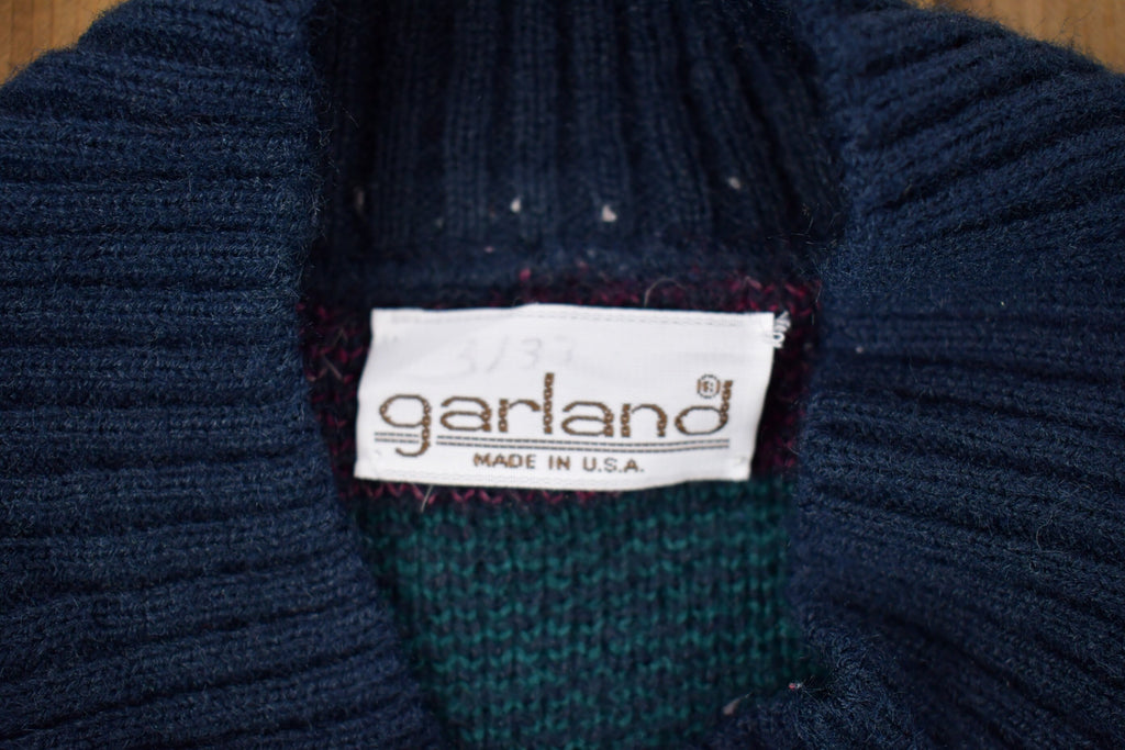 Vintage 1990s Garland Made In USA Knitted Sweater