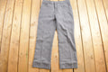 Vintage 1990s Lee Grey Trousers Size 34 x 28
