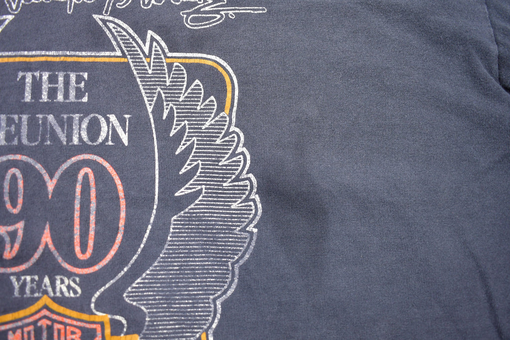 Vintage 1993 The Reunion 90 Years Harley Davidson T-Shirt