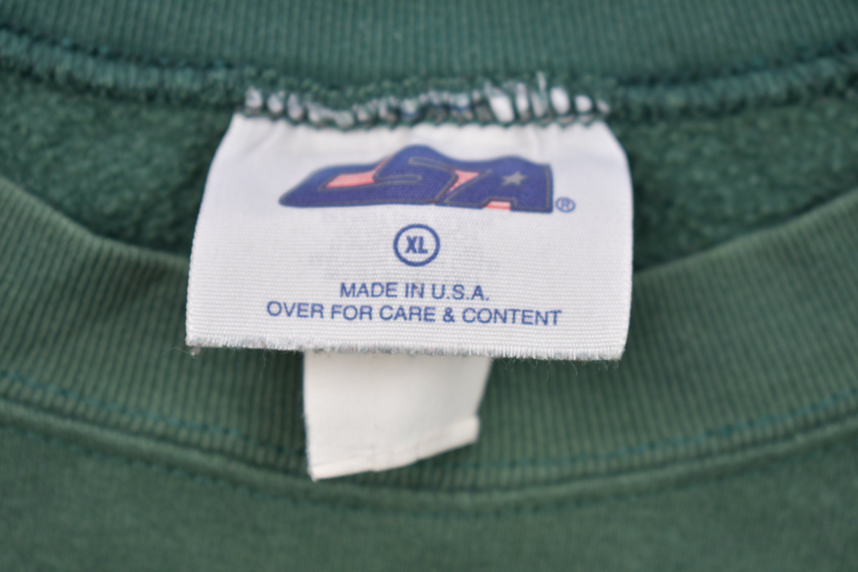 Vintage 1997 Off Centered Green Bay Packers NFL Crewneck Sweatshirt