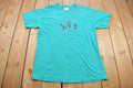 Vintage 1990s "We Be Diving in Aruba" Souvenir T Shirt