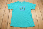 Vintage 1990s "We Be Diving in Aruba" Souvenir T Shirt