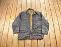 Vintage 1970s Real Leather Silk Lined Jacket