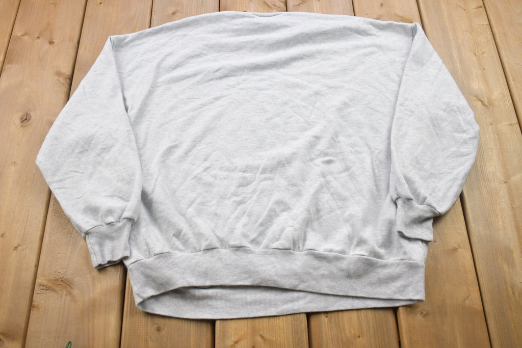 Vintage 1990s Basic Editions Birdhouse Crewneck Sweatshirt