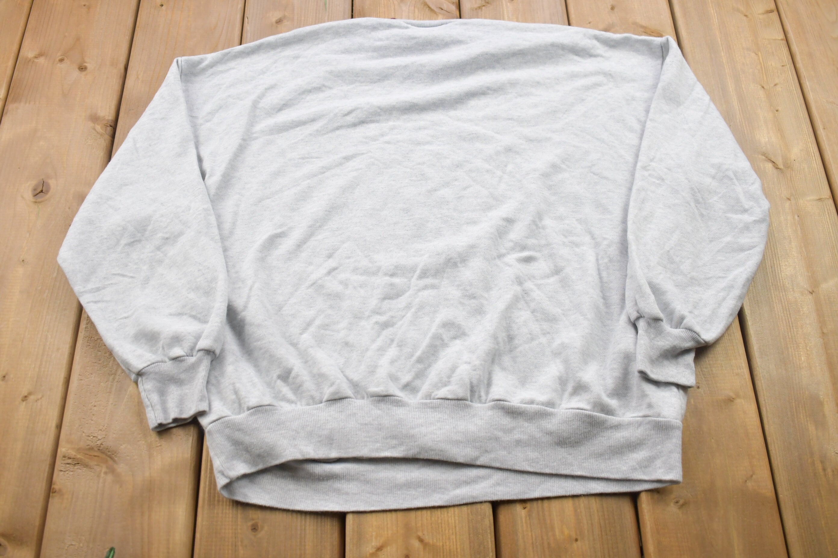Vintage 1990s Basic Editions Birdhouse Crewneck Sweatshirt
