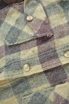 Vintage 1980s Woolrich Woman Plaid Wool Shacket