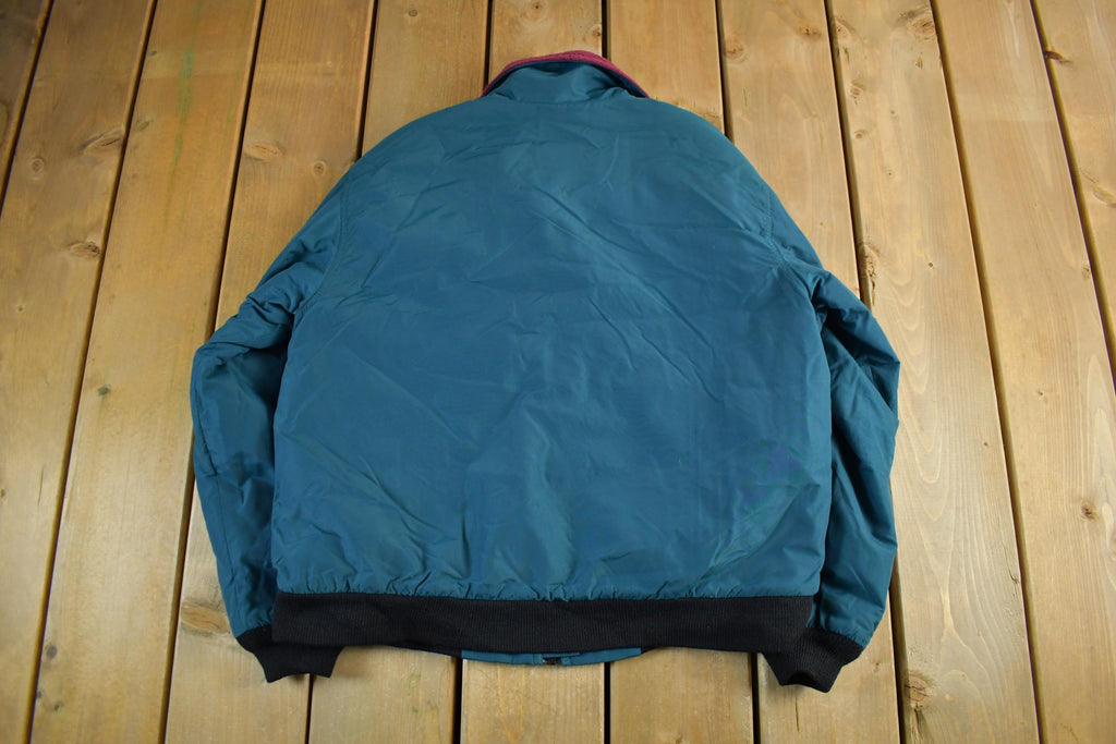 Vintage 1980s LL Bean Warm Up Jacket Women's Medium