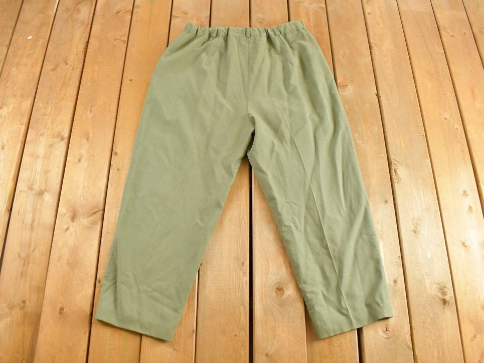 Vintage 1980s Jones New York Pleated Women's Pants Size 35 x 26.5