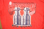 Vintage 1998 Detroit Red Wings Stanley Cup Champions T-Shirt