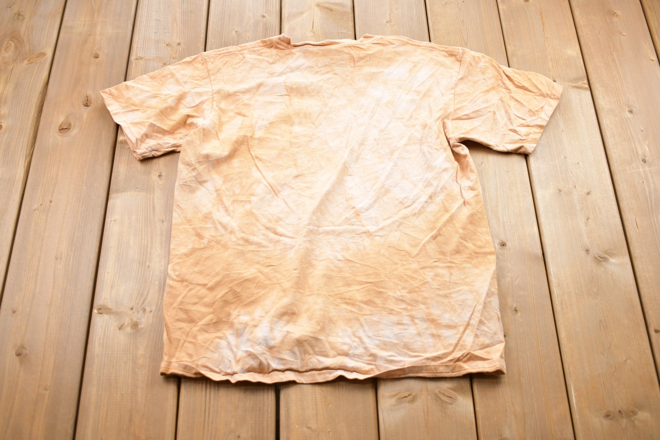 Vintage 2000 Pug Graphic Garment Dyed T-Shirt