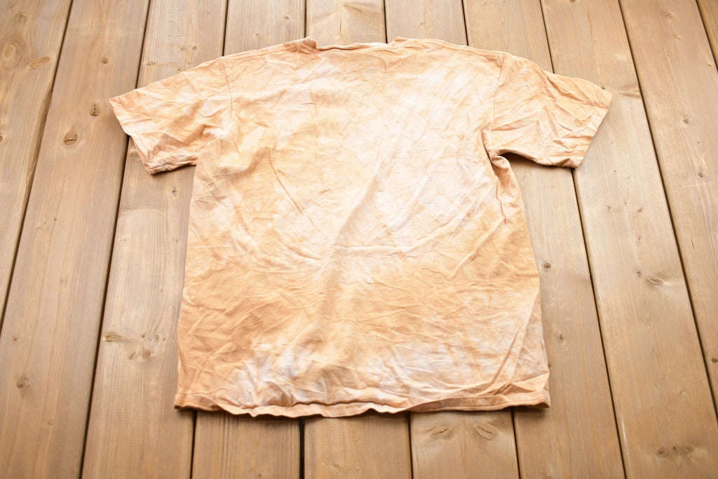 Vintage 2000 Pug Graphic Garment Dyed T-Shirt