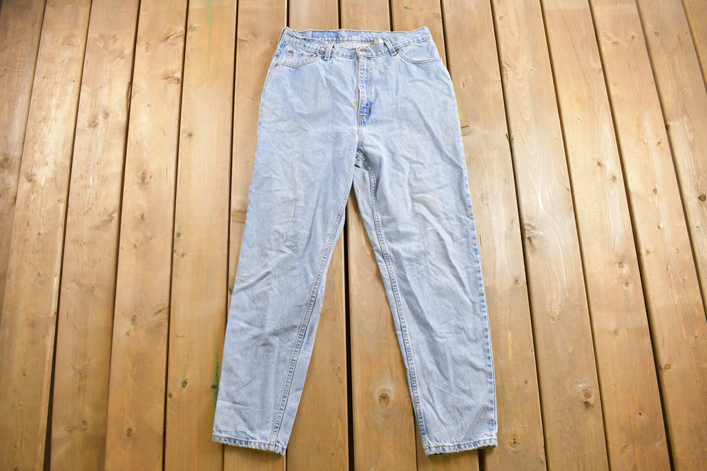 Vintage 1990s Levi's 521 Red Tab Denim Jeans Size 32 x 29.5