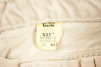 Vintage 1990s Levi's 512 White Denim Women's Jeans Size 30 x 30