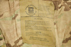 Vintage 2001 Military Desert MultiCamo Insect Repellent Field Jacket