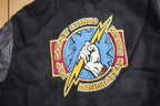 Vintage 1990s Pat Carney Studio Leather Varsity Jacket